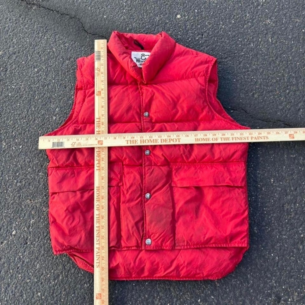 True Vintage 80's 70's Woolrich Puffer Vest Medium - Picture 5 of 6